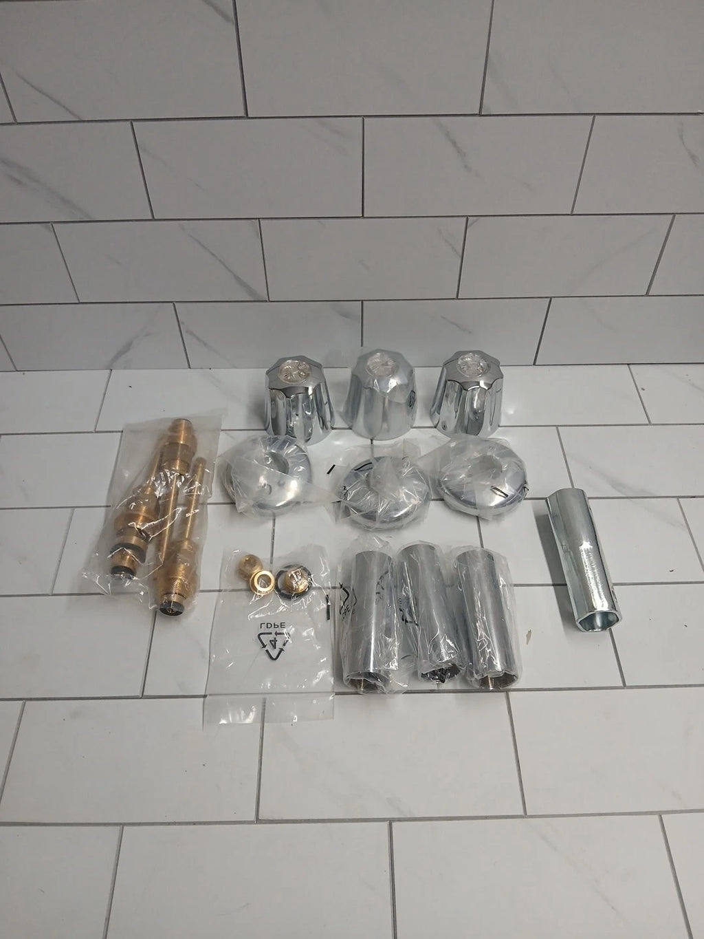Danco 39617 Tub/Shower Remodeling Kit for Gerber - CHROME Open Box. .