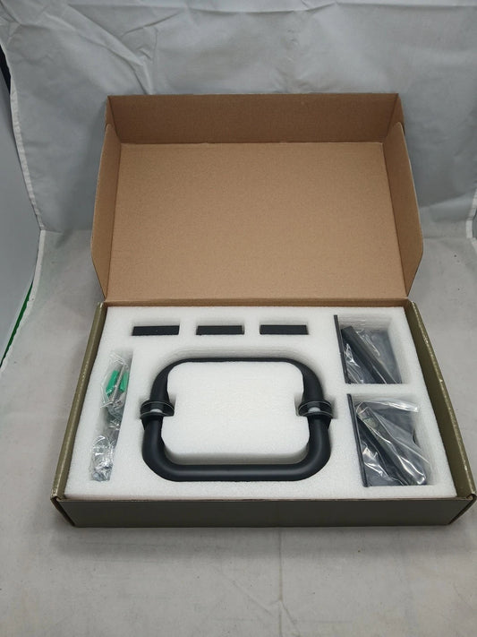 Wall Hinged Frameless Shower Door HINGES Only For 71 in. W x 78 in. H Glass Pane