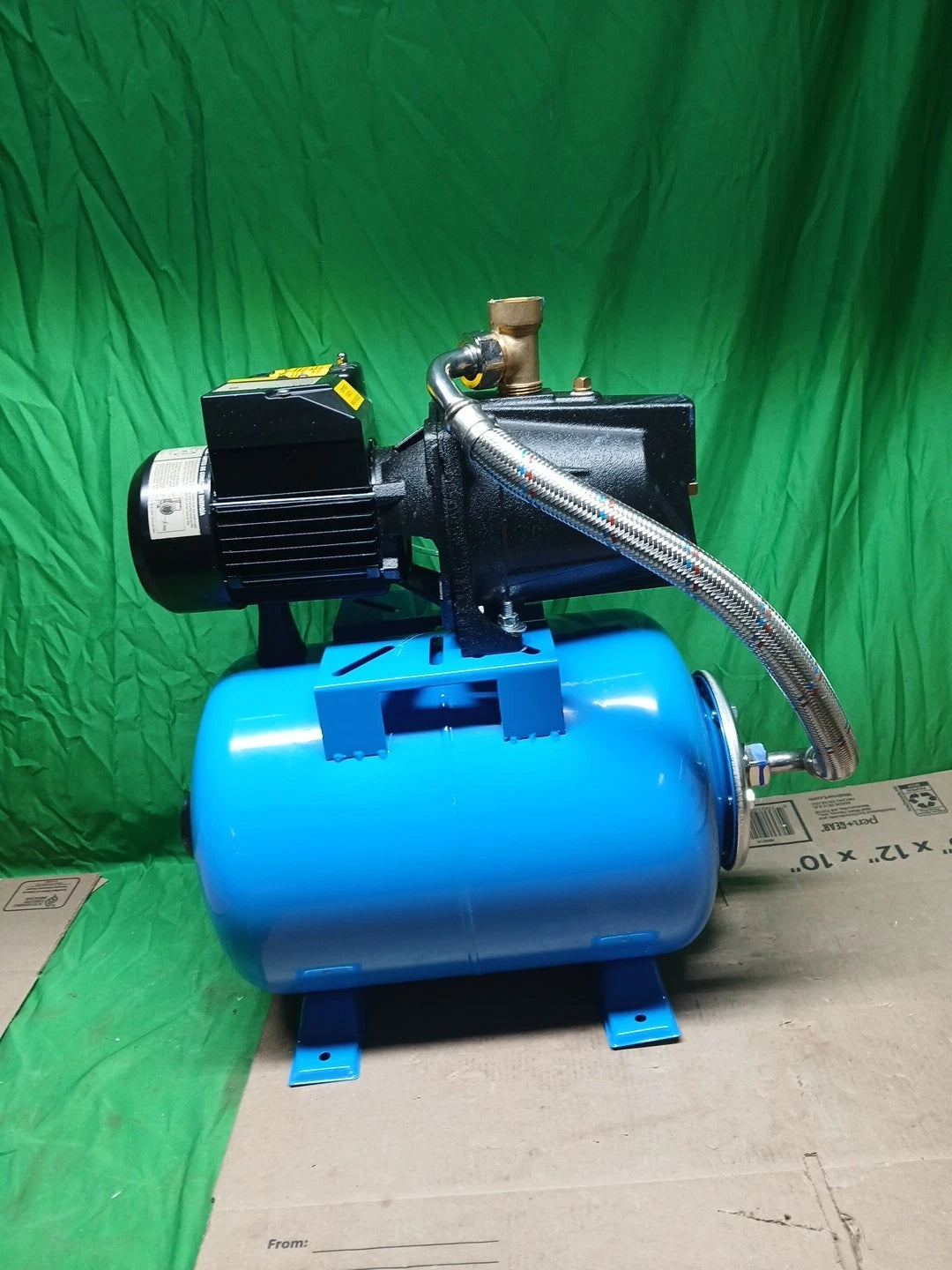Everbilt 1/2HP Jet Pump/Tank Combo Cast iron with 6 Gallon Tank USED