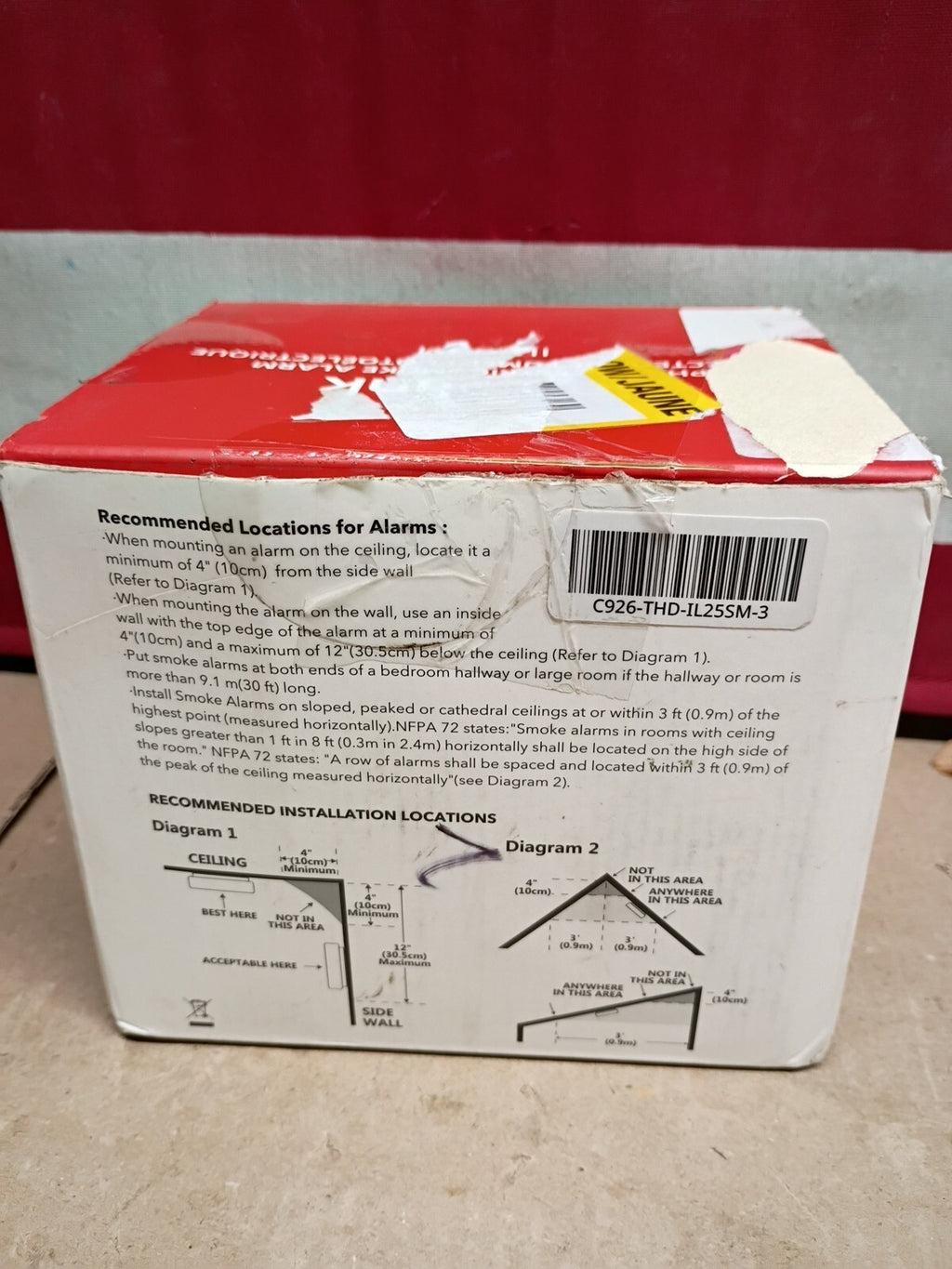 3PK Innolink  IL25SM Smoke Alarm OB