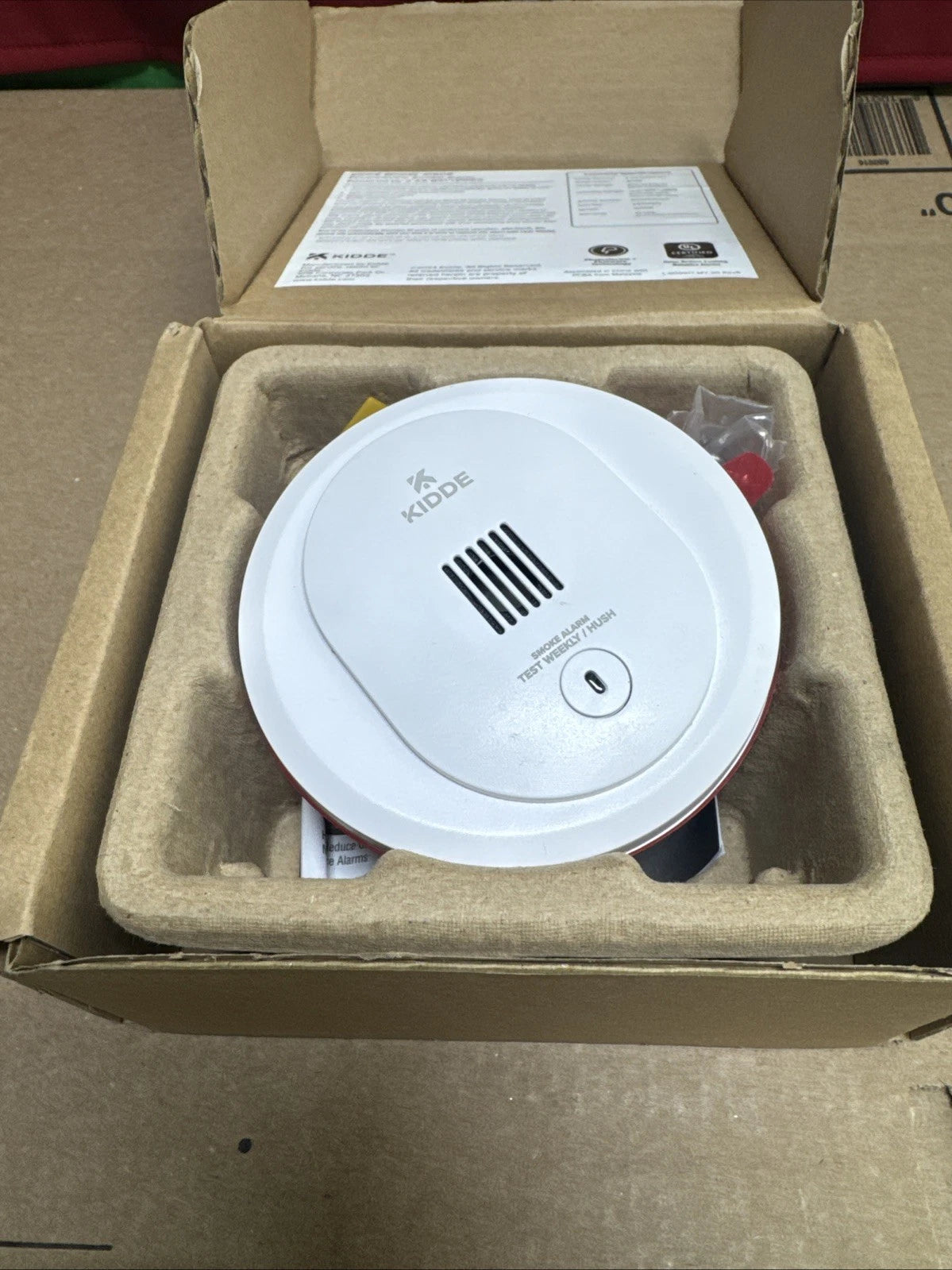 Kidde Smoke Detector, 4-Inch. Compact, AA Battery Powered, 10SDR