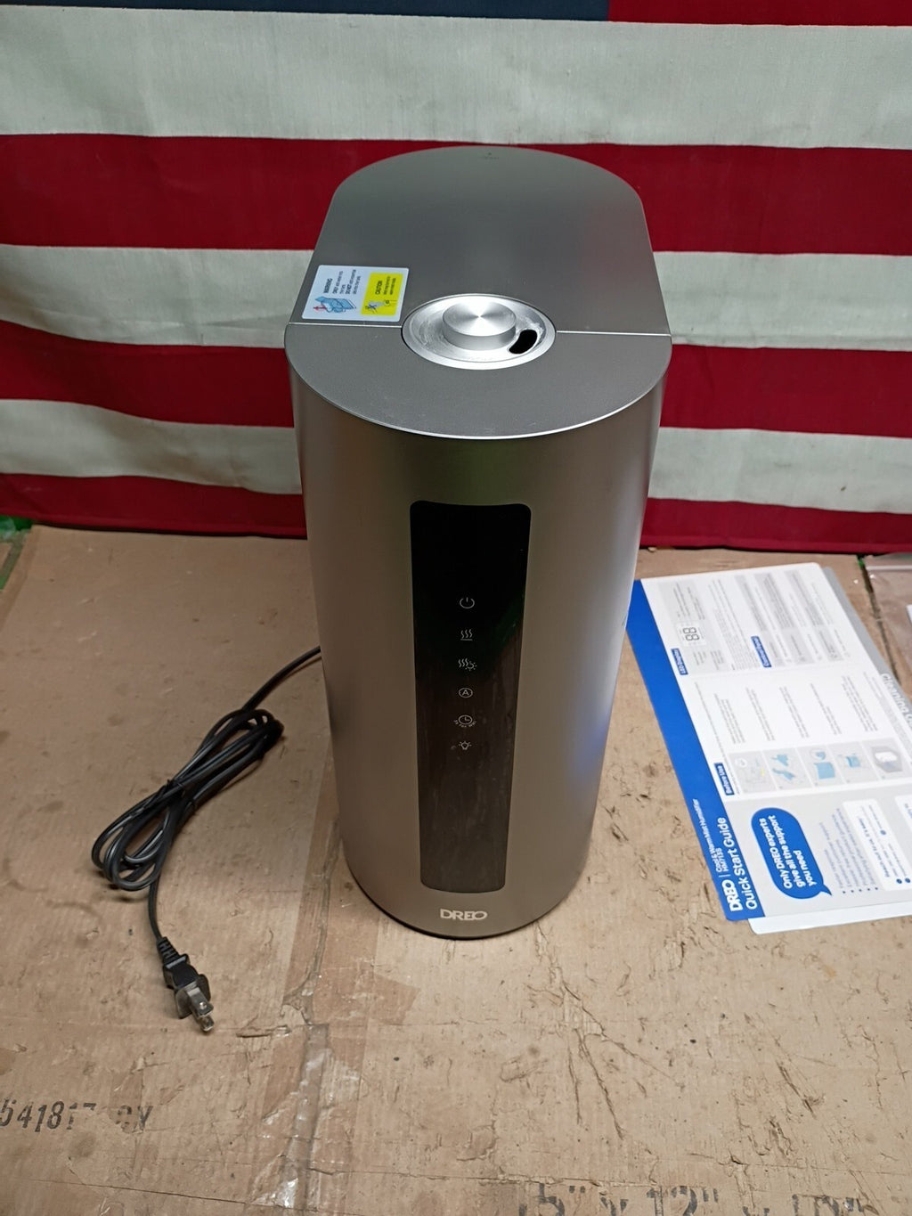 Dreo 6L Humidifiers for Bedroom, Smart Warm  Cool Mist for Large Room, 60Hr