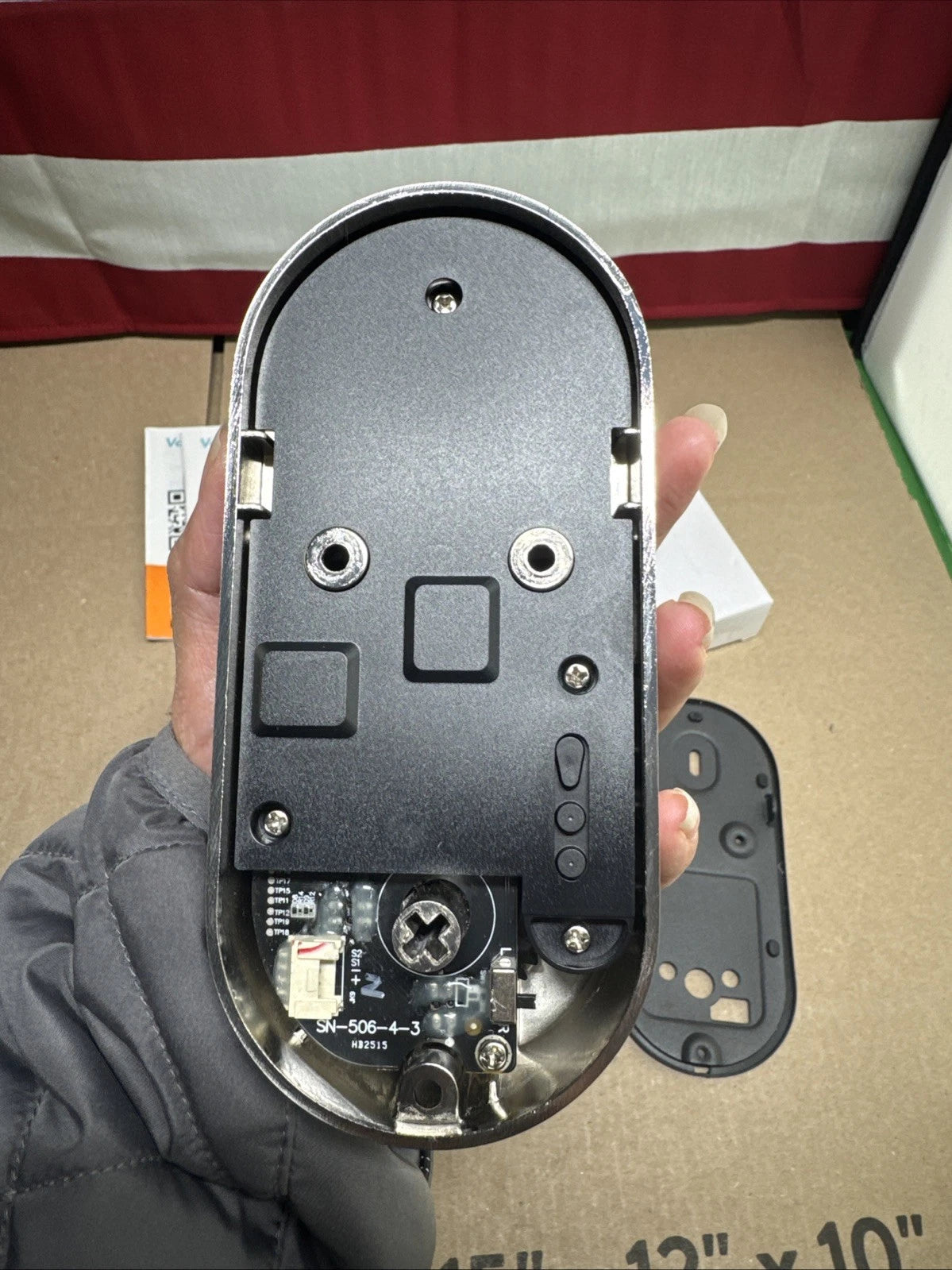 Veise RZ07 Smart Lock App, FingerPrint, Password, Physical Key