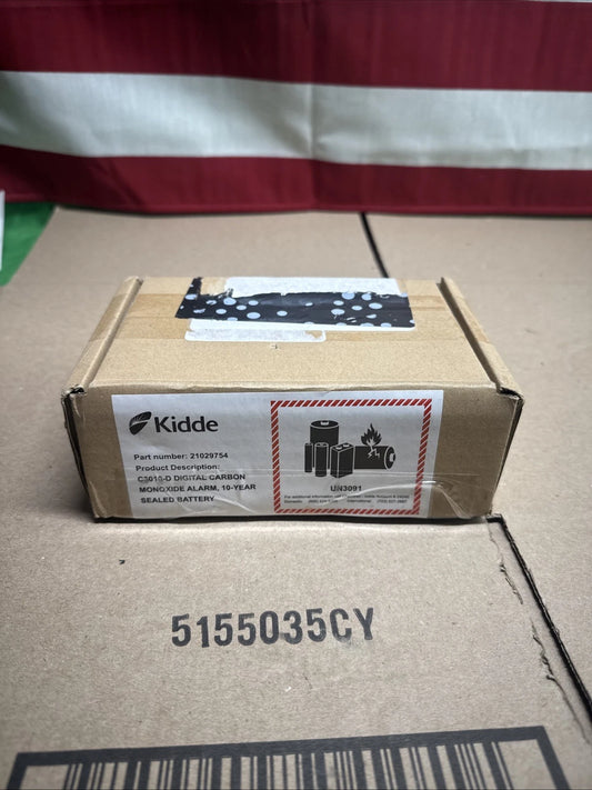 Kidde Carbon Monoxide Detector with 10-Year Battery, Digital Display, NOB