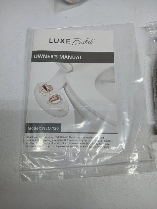 LUXE Bidet NEO 320 plus - Patented Bidet Attachment for Toilet Seat