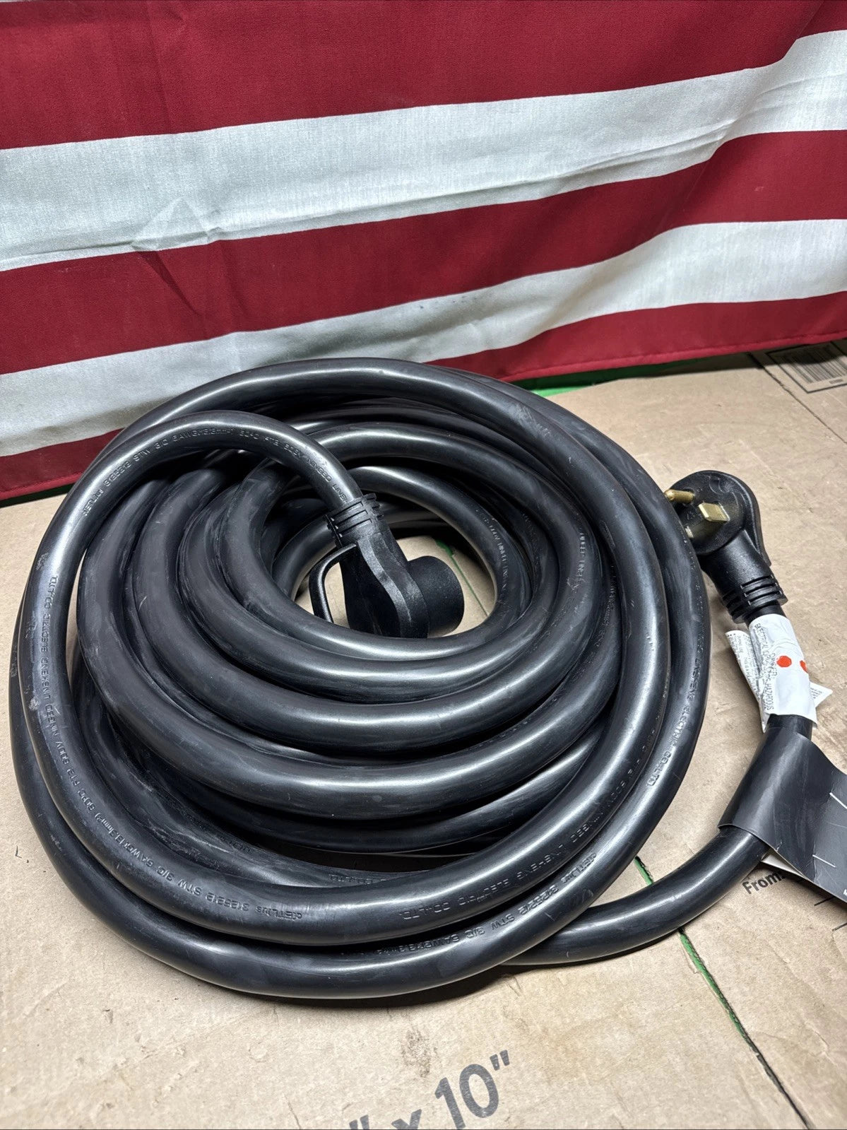 VEVOR 50-Amp Generator Extension Cord, 50 Foot, 250 Volts 12500 Watts Heavy Duty