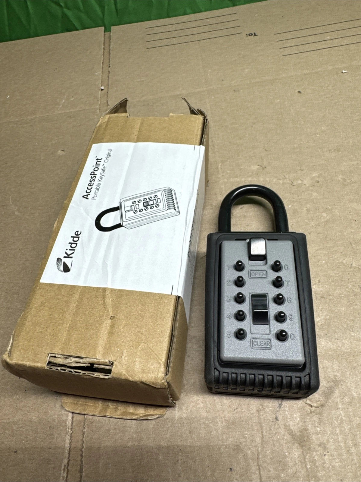 Kidde AccessPoint Security Portable Pushbutton Keysafe, 001166 NOB