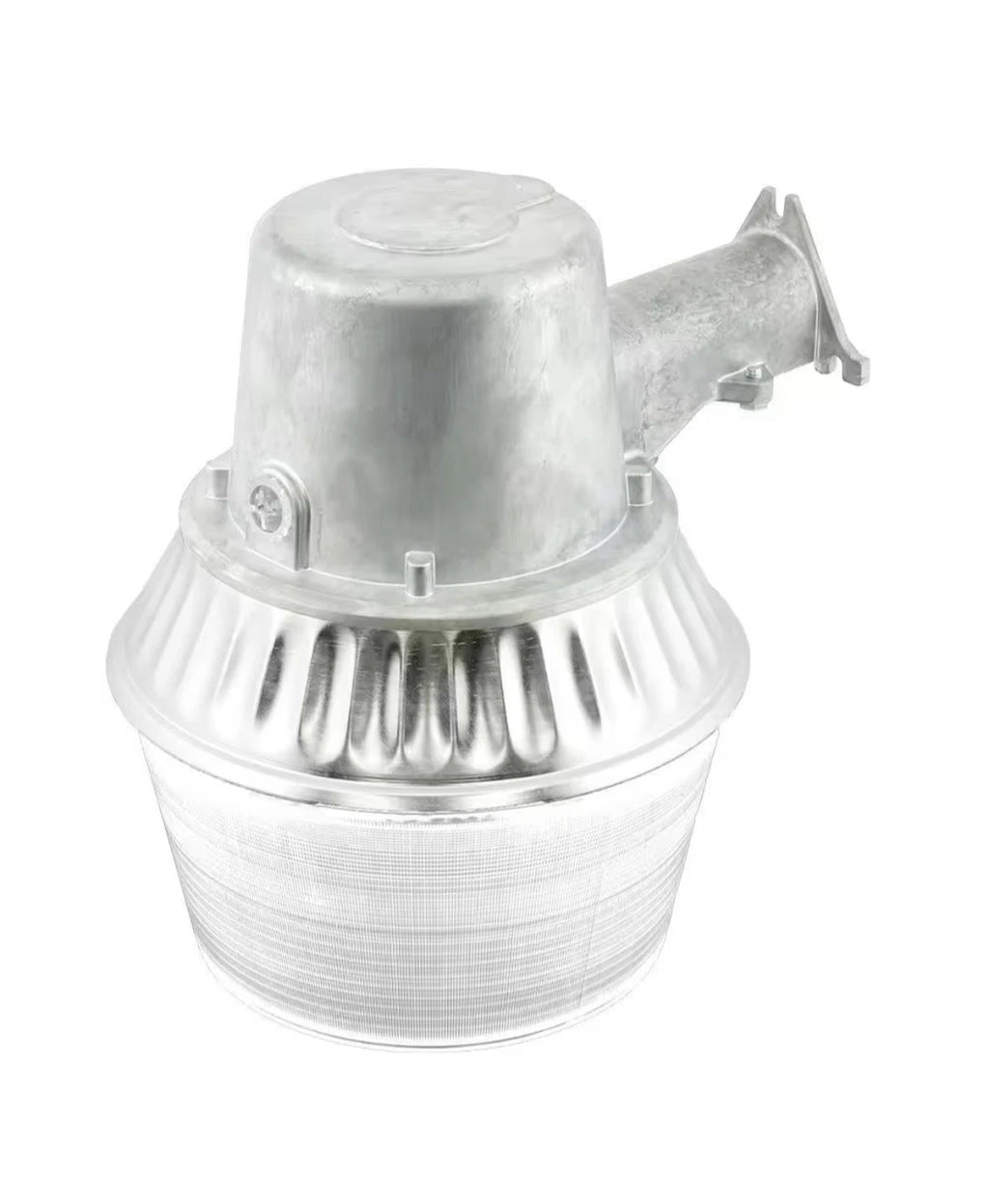 HALO AL 65-Watt Equivalent Integrated LED Metallic Dusk to Dawn Area Light 4000K