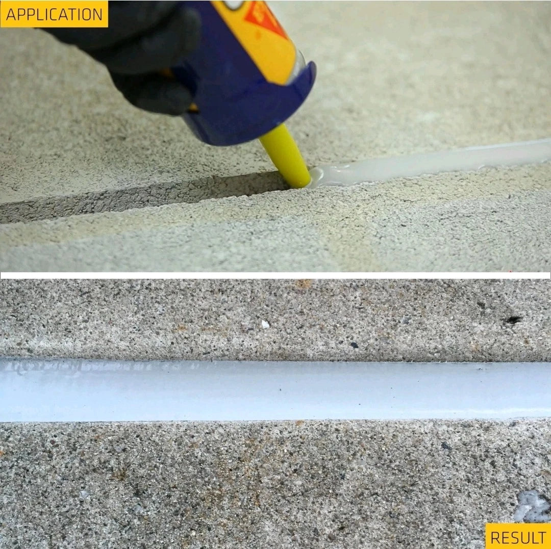 2pck Sikaflex Self Leveling Sealant Gray polyurethane with an accelerated curing