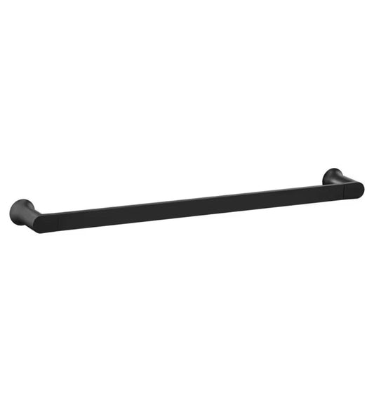 Moen BH3824BL Genta Modern 24-inch Towel Bar Matte Black