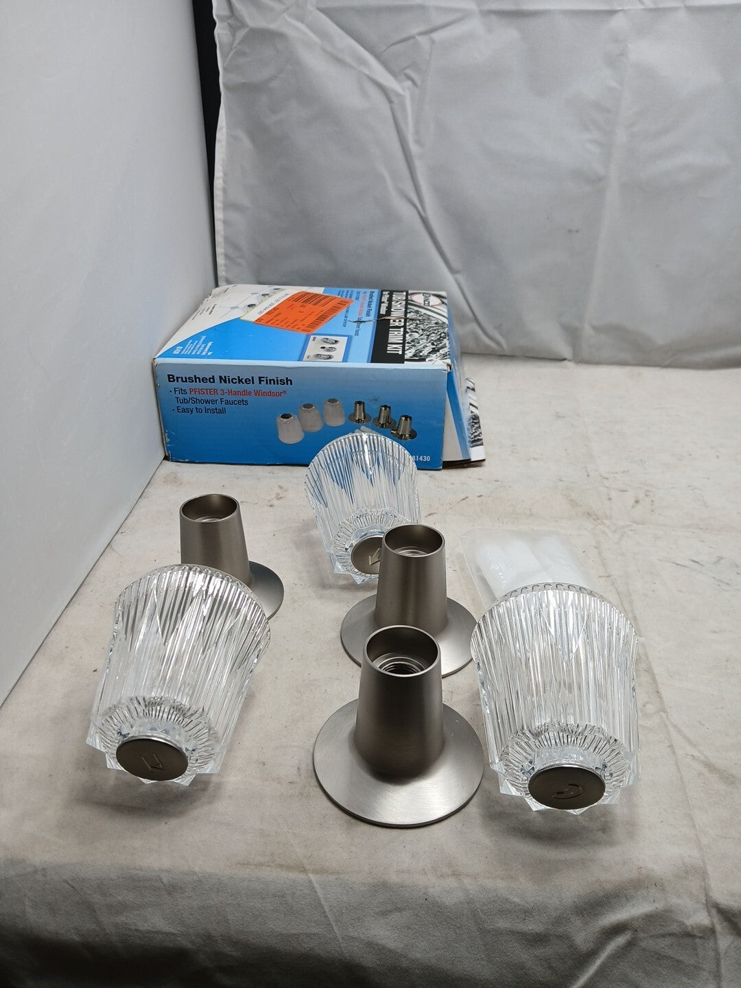 (1PK)Danco 81430 Trim Kit for Price Pfister Brushed Nickel New Open Box