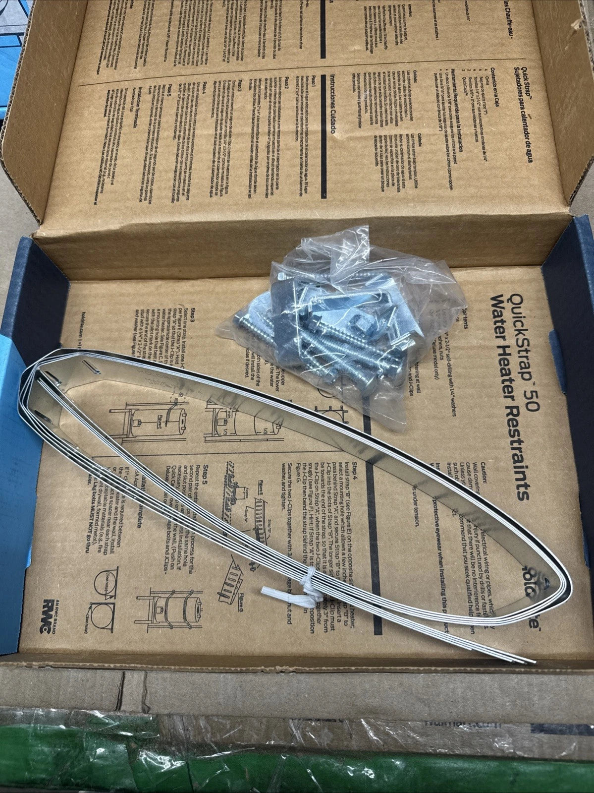 2 Pack HoldRite Quick Strap Water Heater Restraint - QS-50
