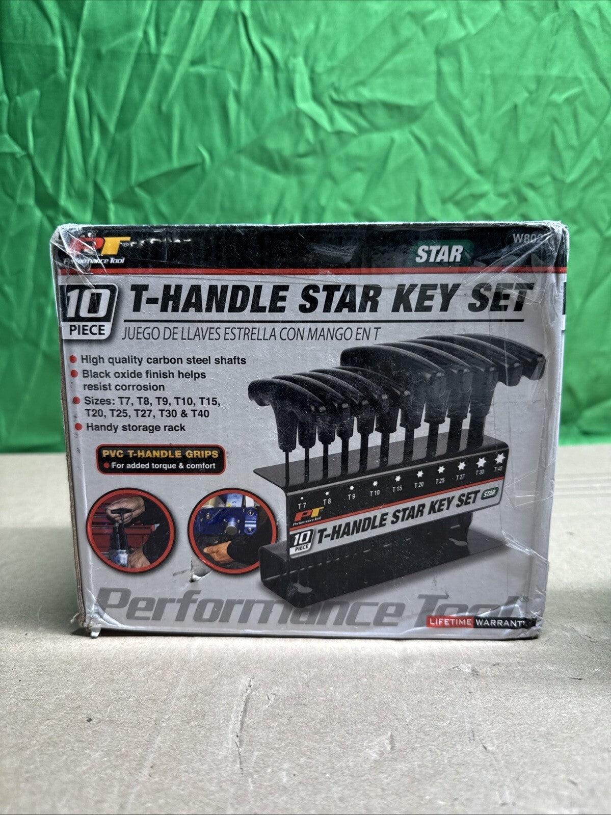 Wilmar W80276 10 pc T-Handle Torx Set