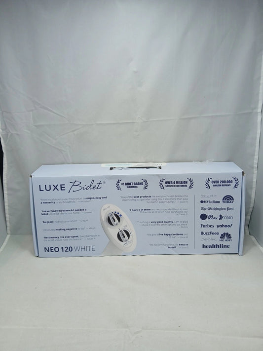 LUXE Bidet NEO 120 - Self-Cleaning Nozzle, Fresh Water Non-Electric Bidet