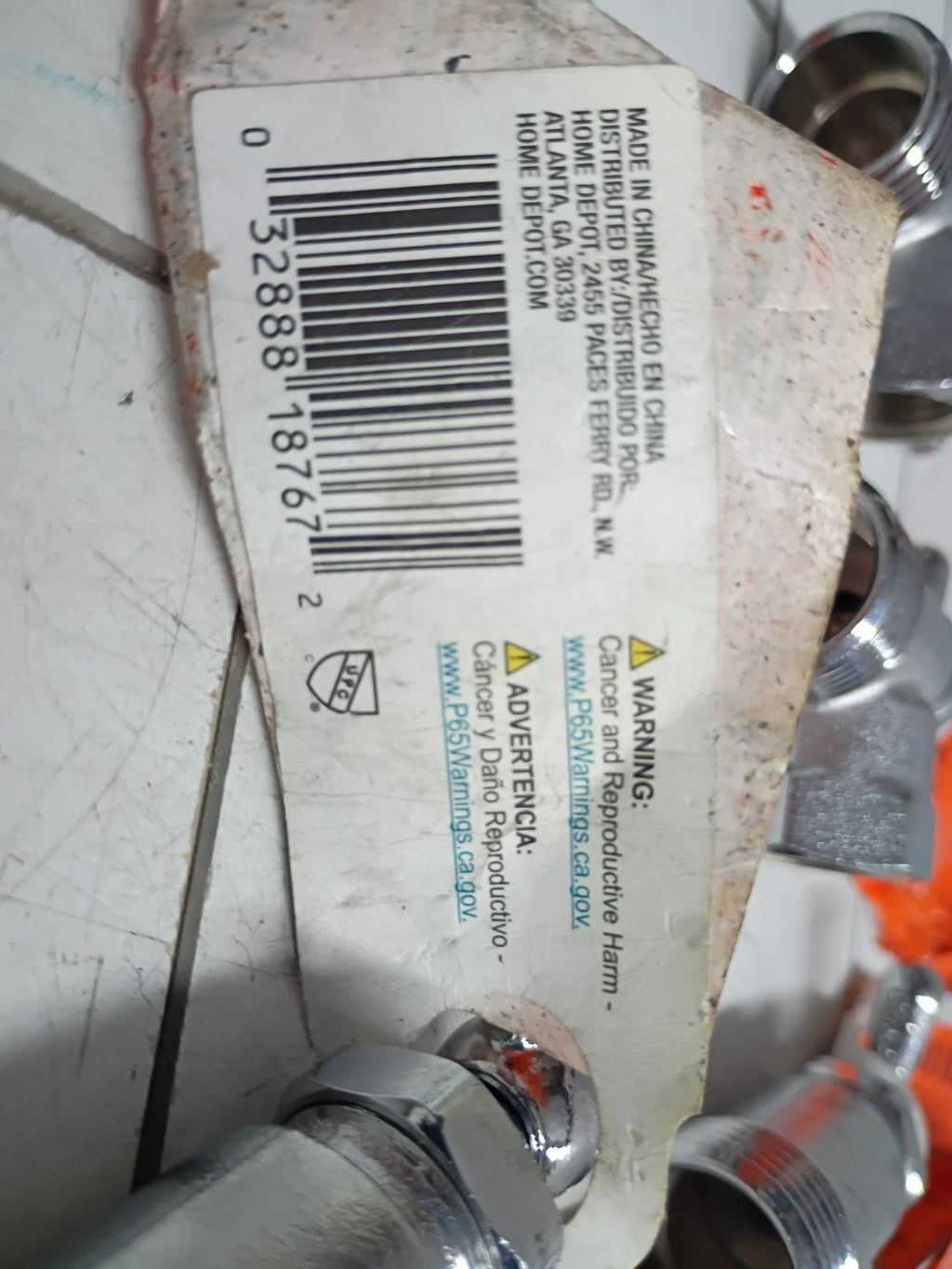 10 Pack Everbilt 102-202EB 1/2 In FIP CROME-PLATED Brass Washing Machine Valve