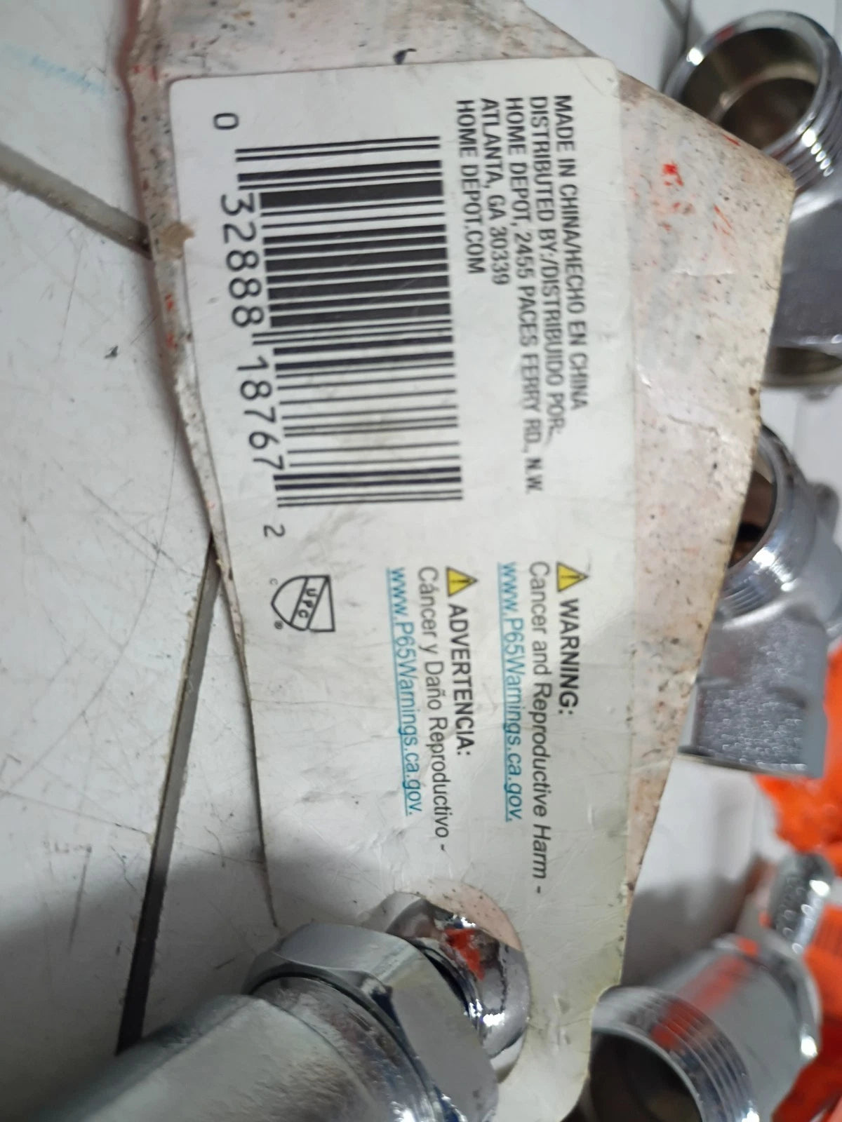 10 Pack Everbilt 102-202EB 1/2 In FIP CROME-PLATED Brass Washing Machine Valve