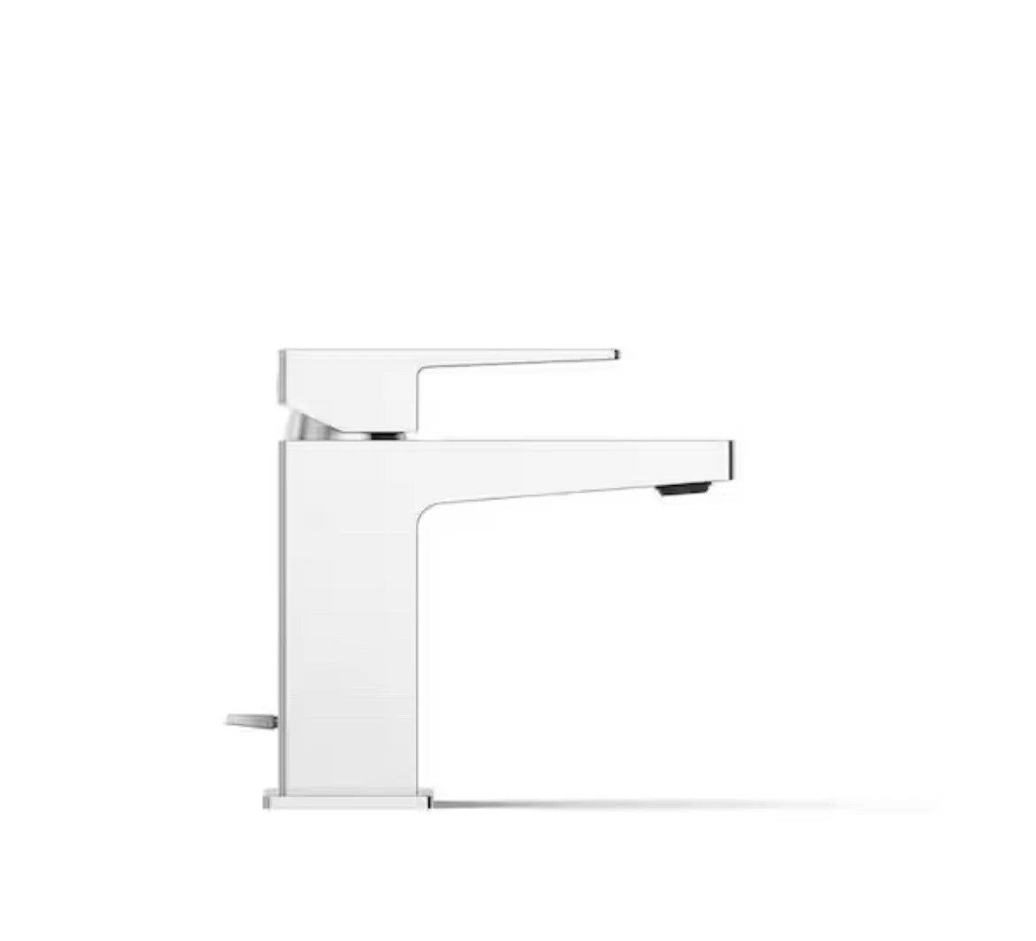 KOHLER Honesty Single Handle Single Hole Faucet in Polished Chrome 37889-4-CP