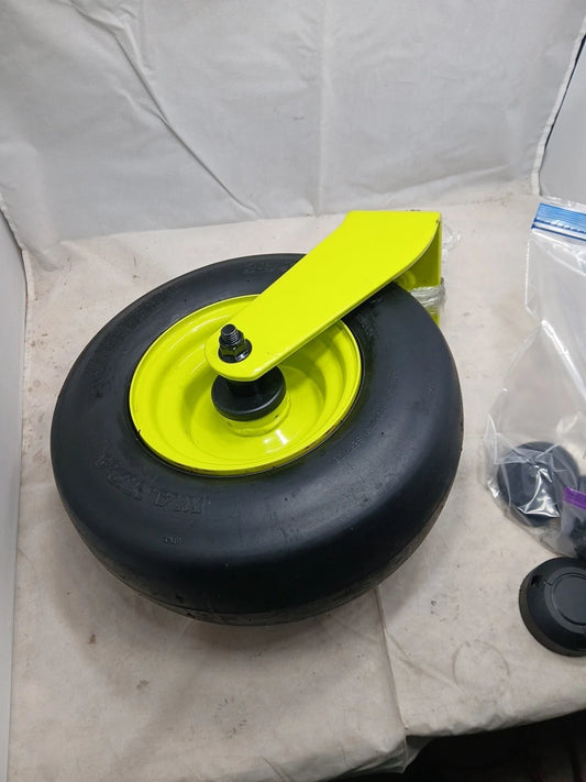 Front Wheel & Caster Fork With Bearings+seal for Ryobi Z42Li 80v Zero Turn Mower