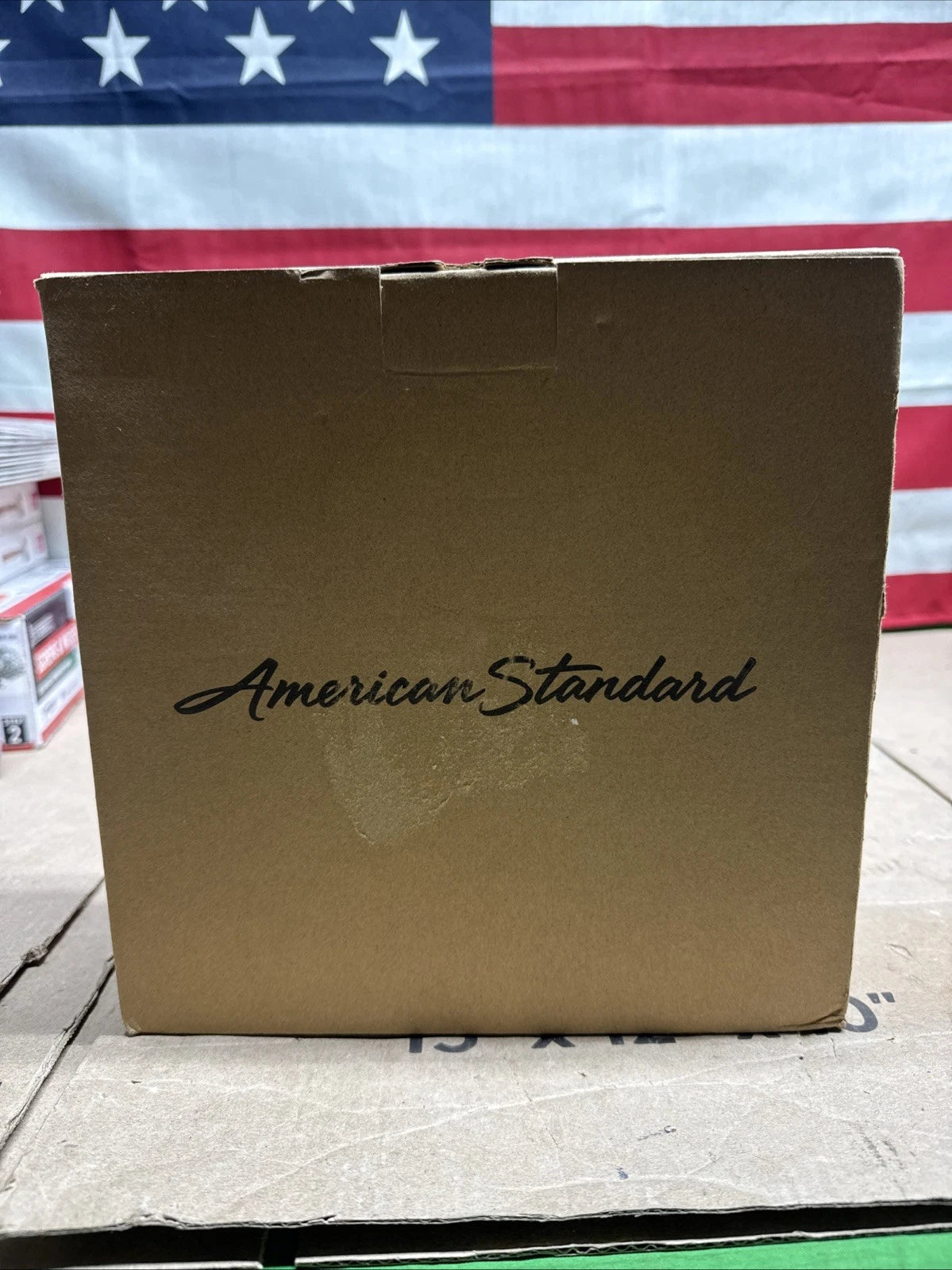American Standard Passage Corner Shower Shelf in Brushed Metal 1202-008.266.