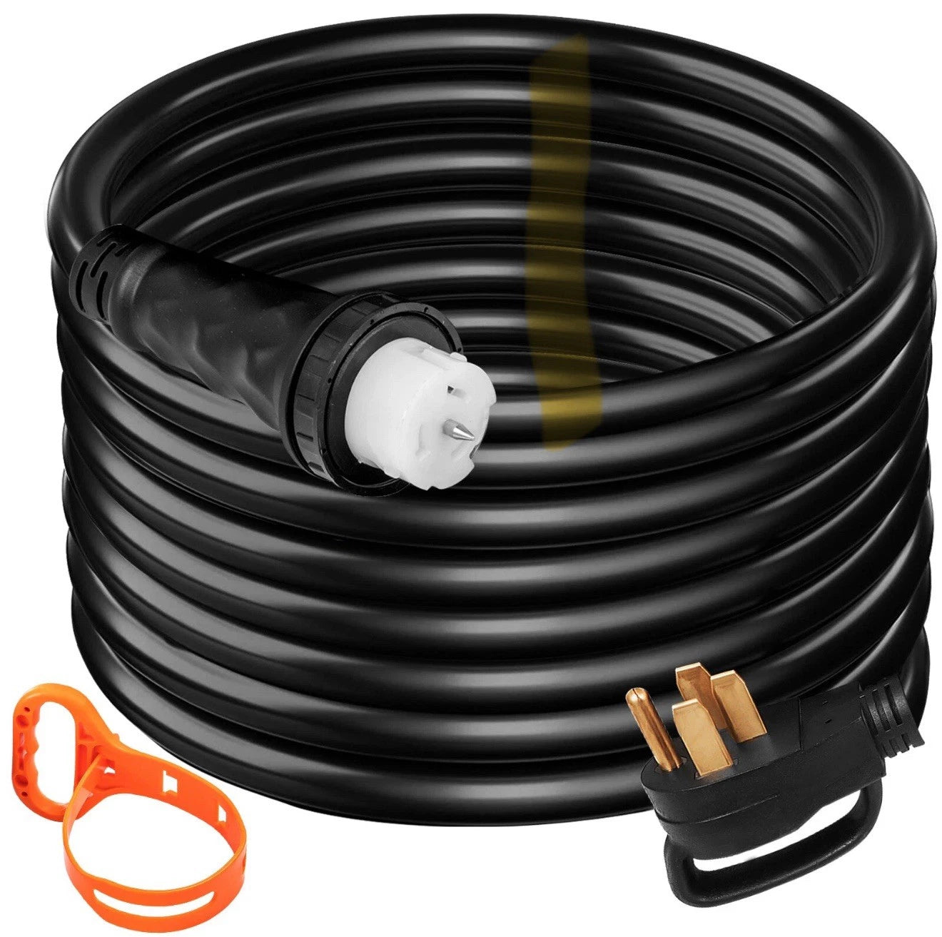 VEVOR 15 Feet Generator Extension Cord 50A 125/250V CS6364 Locking Connector