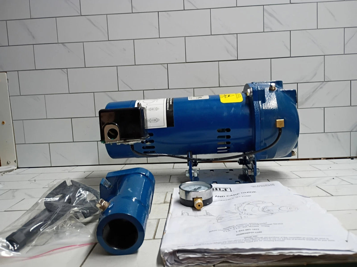 Everbilt HDCWJ10, 1 HP Professional Convertible Jet Pump PARTS ONLY READ