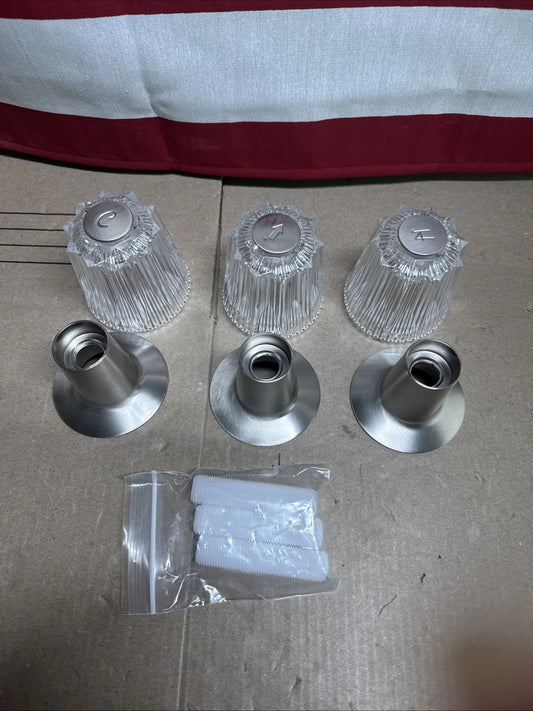 Danco 81430 Pfister Windsor Tub / Shower Trim Kit, Brushed Nickel NEW OPEN BOX