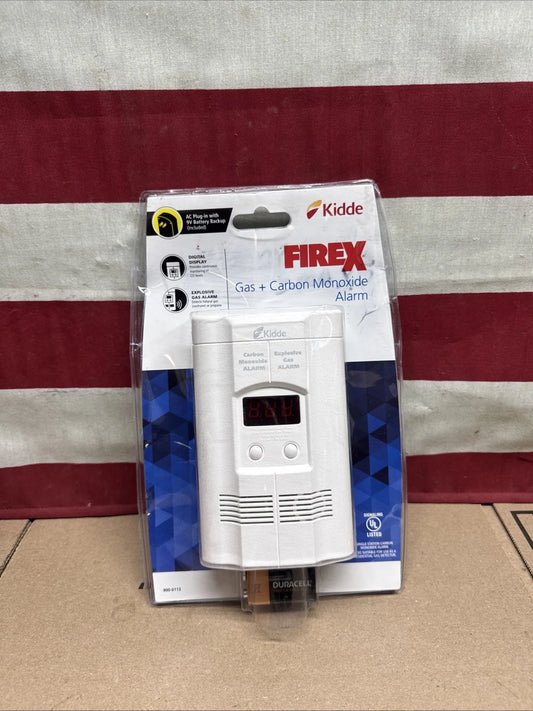 Kidde Carbon Monoxide Detector, Propane, Natural, Methane, & Explosive Gas Alarm