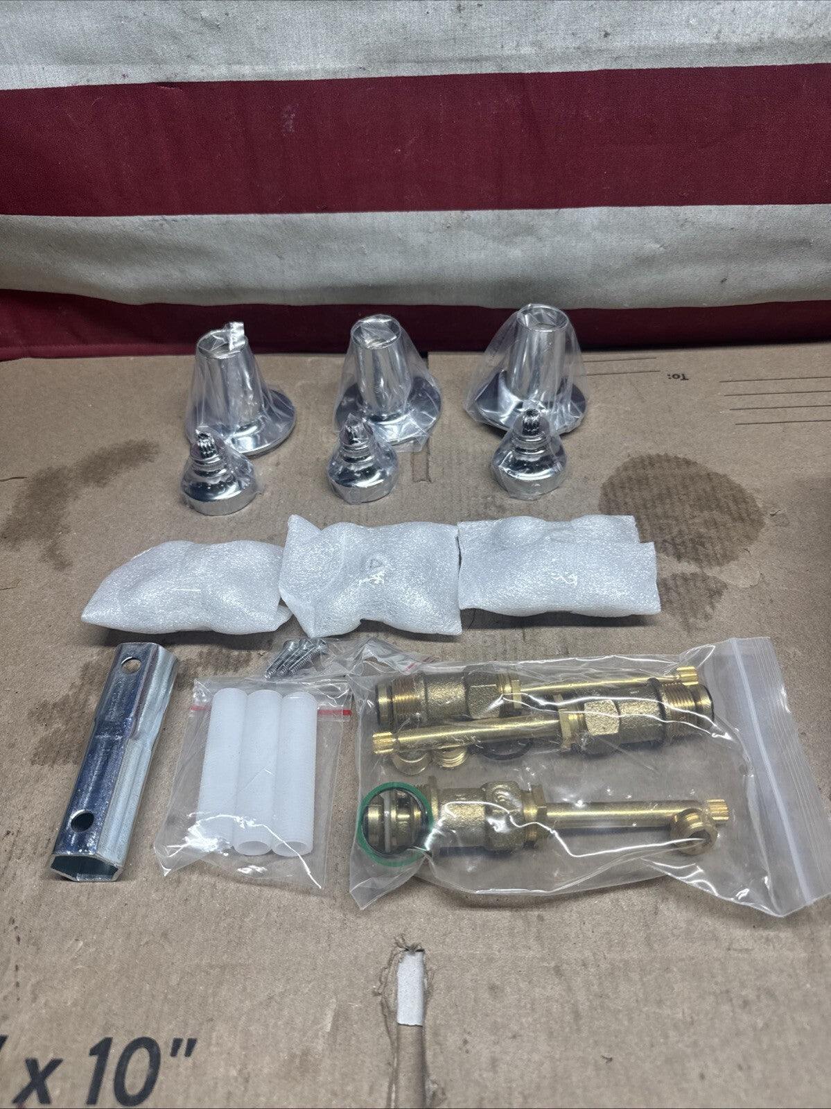 Danco 39696 Tub/Shower Remodel Kit for Pfister - Porcelain Cross Arm - New (ob)