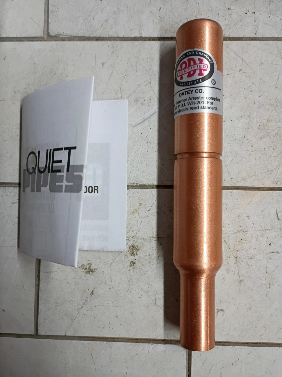 5Pk Oatey Quiet Pipes SWT/Press AA Straight Hammer Arrestor 1/2" Male 34442 OB