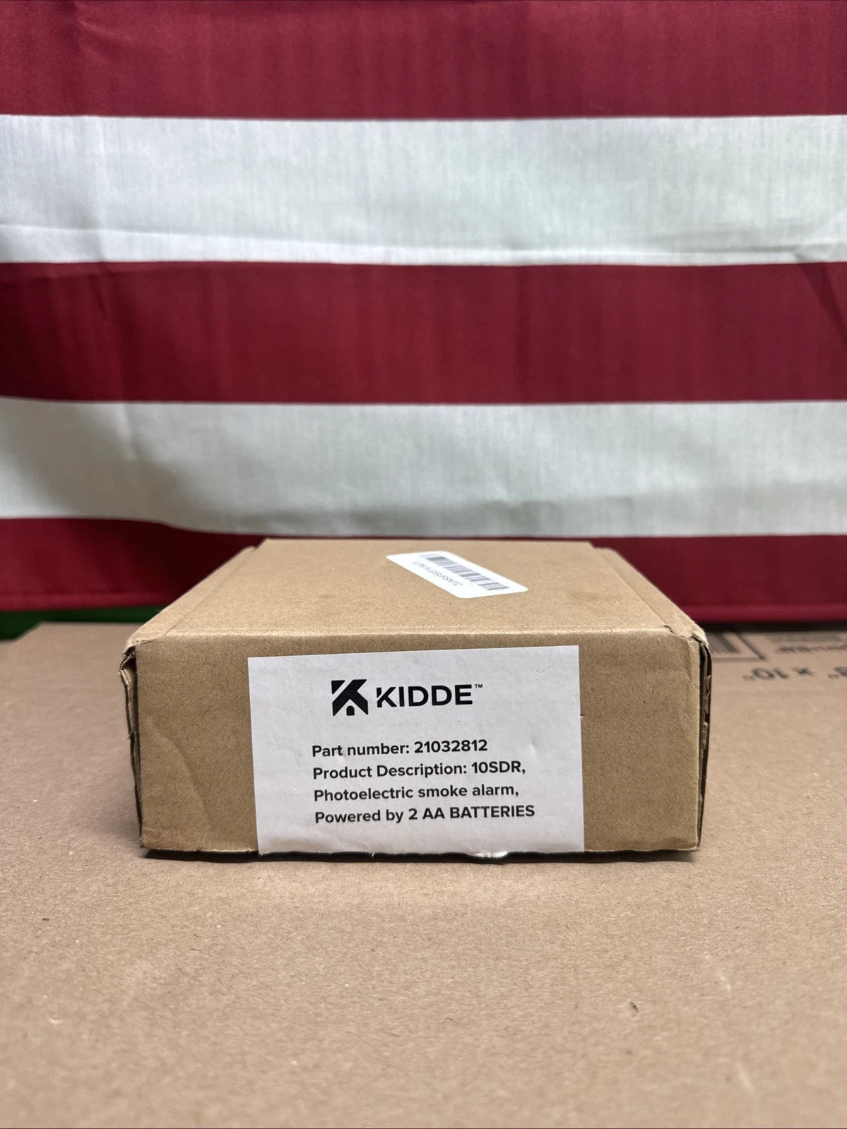 Kidde Smoke Detector, 4-Inch. Compact, AA Battery Powered, 10SDR