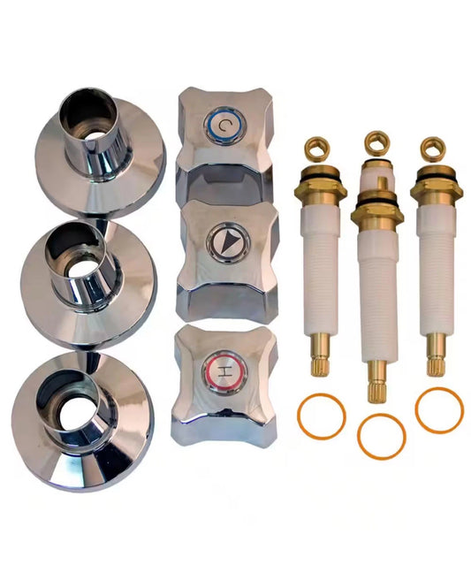 LINCOLN PRODUCTS LIN111865 3 Handle Valve Rebuild Kit for Kohler Trend