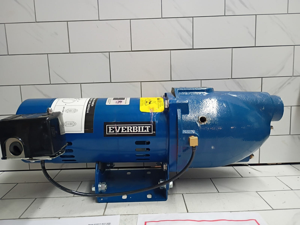 Everbilt HDSWJ7 3/4 HP Cast Iron Shallow Well Jet Pump FOR PARTS