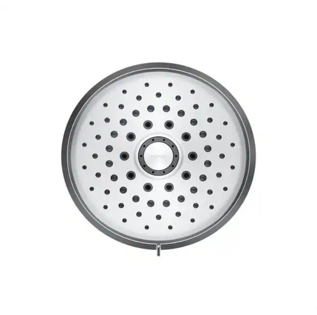 KOHLER Cursiva 3-Spray 6.75 in Wall Mount Fixed Showerhead Polished Chrome NOB