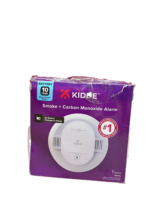 Kidde 30CUDR Detect Smoke +Carbon Monoxide Alarm 10 YEAR OB