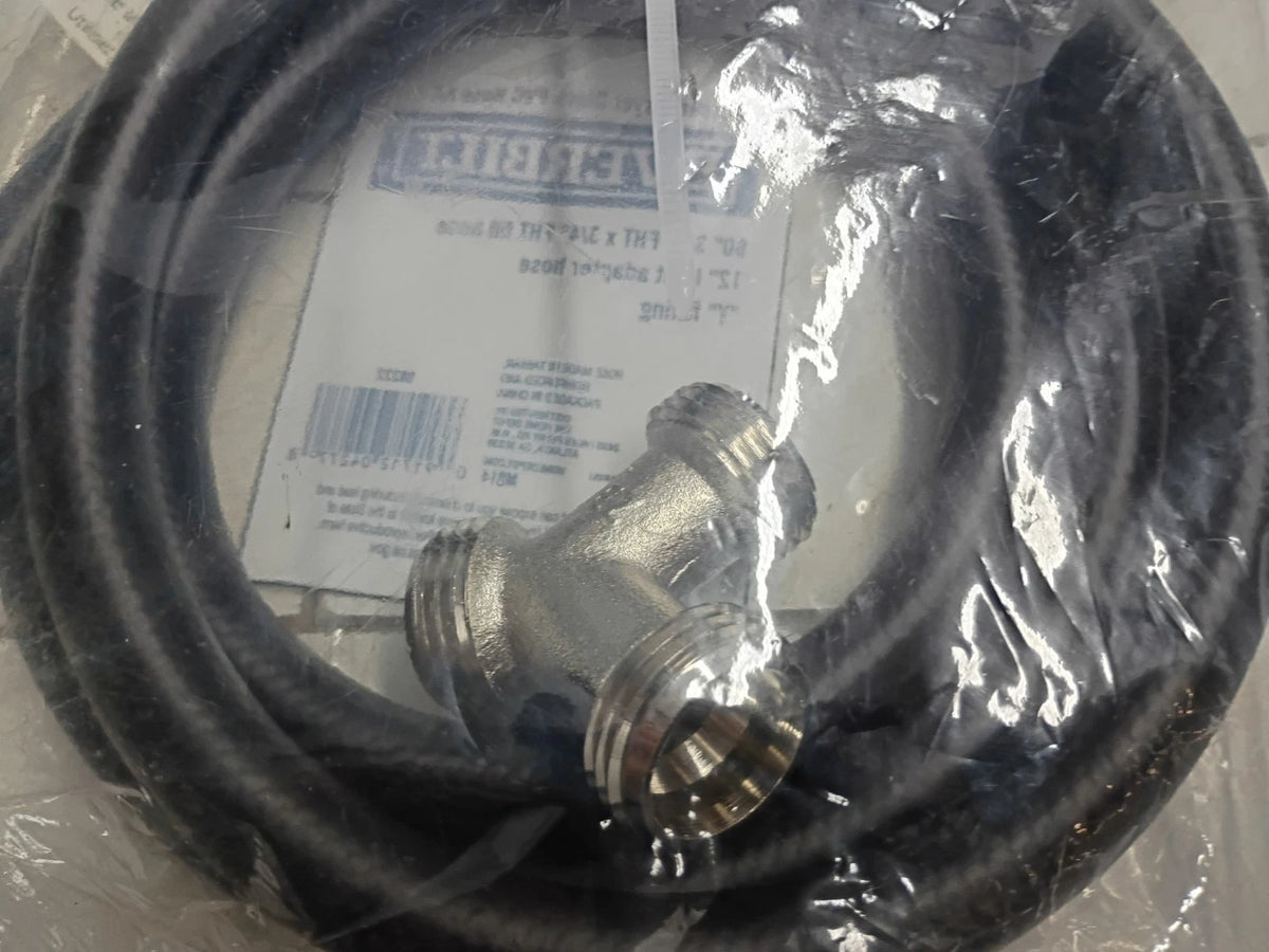 Everbilt 98222 5ft Steam Dryer Black PVC New Hose Kit