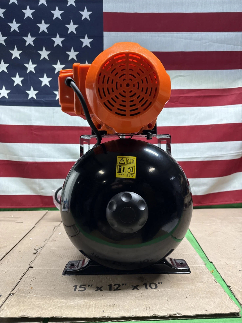 VEVOR 1HP Shallow Well Pump with Pressure Tank 1000GPH Irrigation Booster Pump