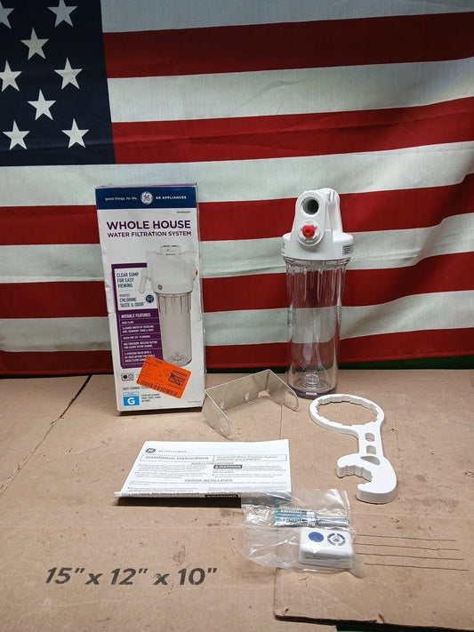 GE GXWH20T Whole House Water Filtration System Model OPEN BOX