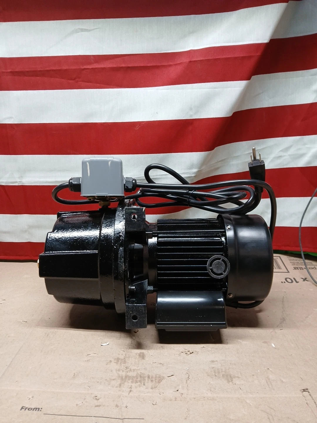 VEVOR 1HP Premium Cast Iron Shallow Well Jet Water Pump, 115 Volt, 17.6 GPM