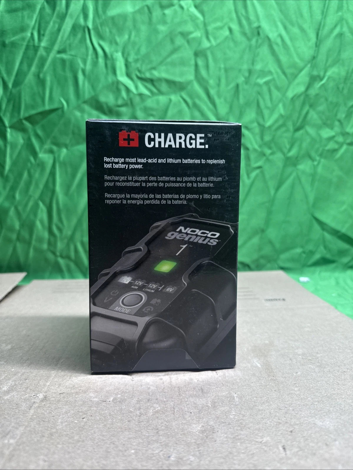 NOCO GENIUS1 6V/12V 1A Smart Battery Charger, Trickle Charger and Maintainer