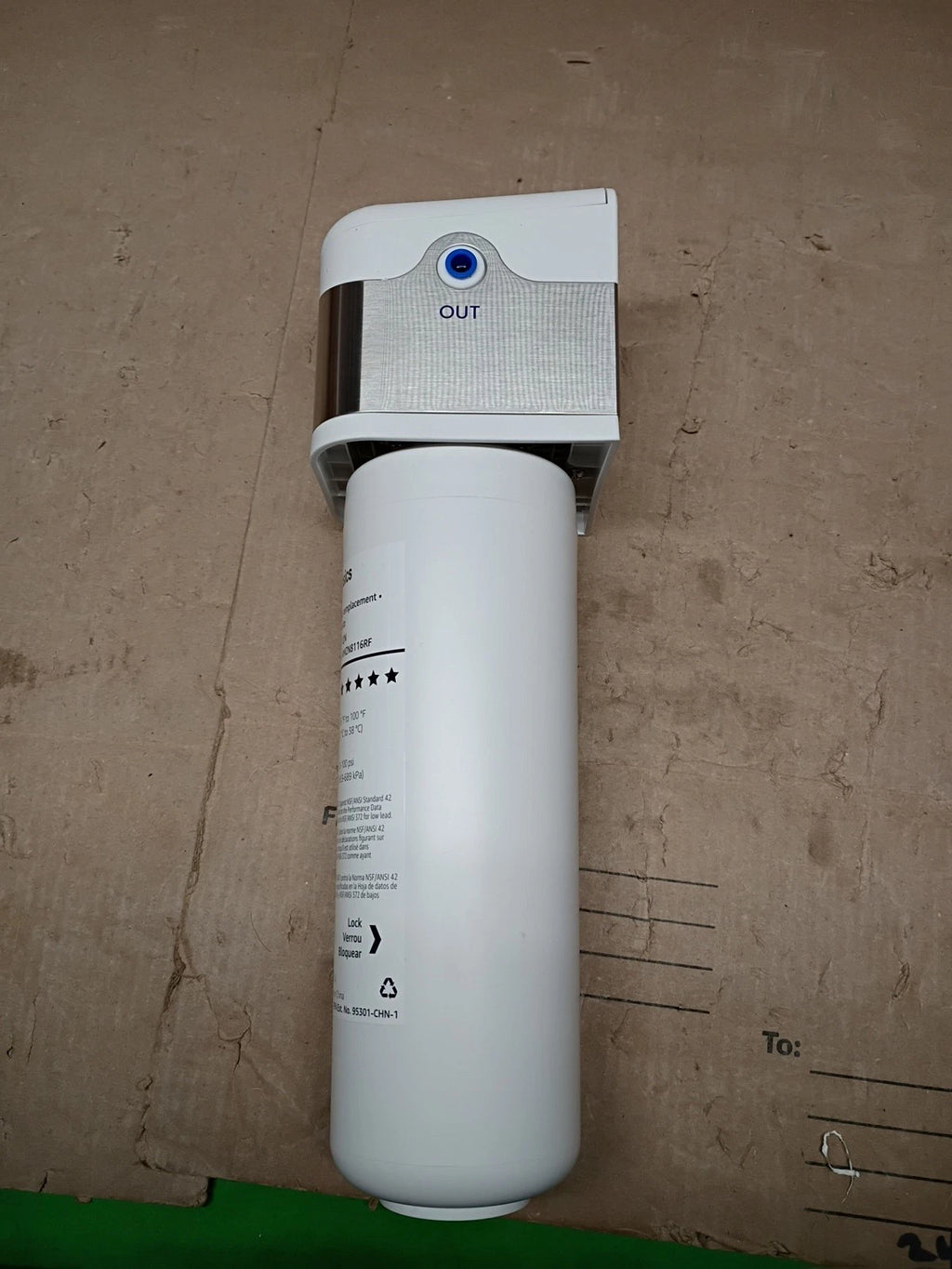 Amazon Basics Under Sink Water Filter System - Model AMZN8116RF Open Box