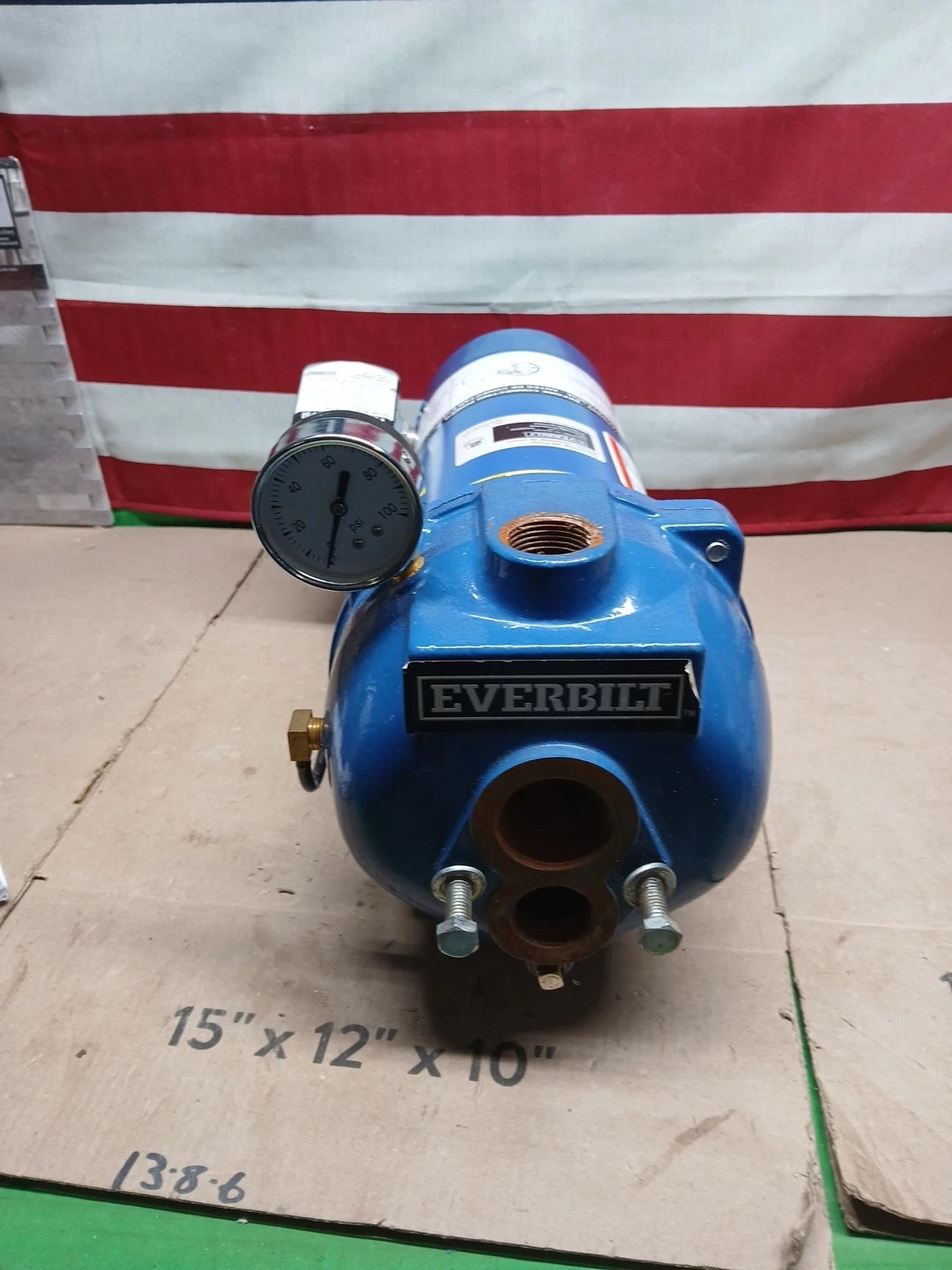 Everbilt 1 HP Professional Convertible Jet Pump. Read Description*PARTS ONLY*