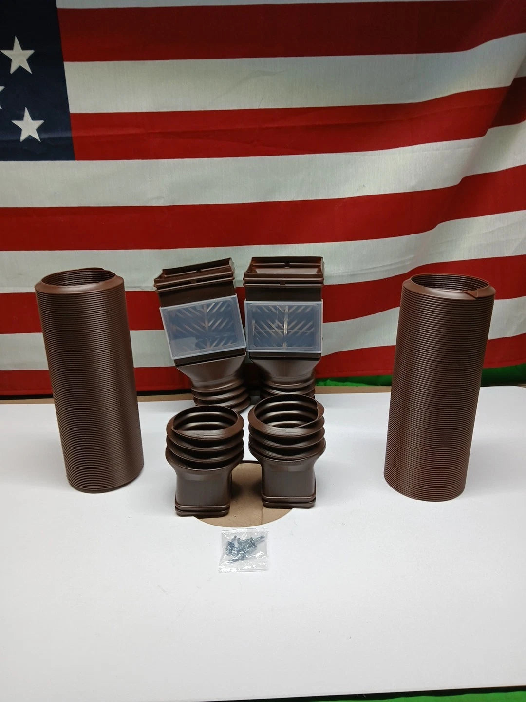 VEVOR Corrugated Drain Pipe With Adapters HC3003G2 Drainage Easy Install