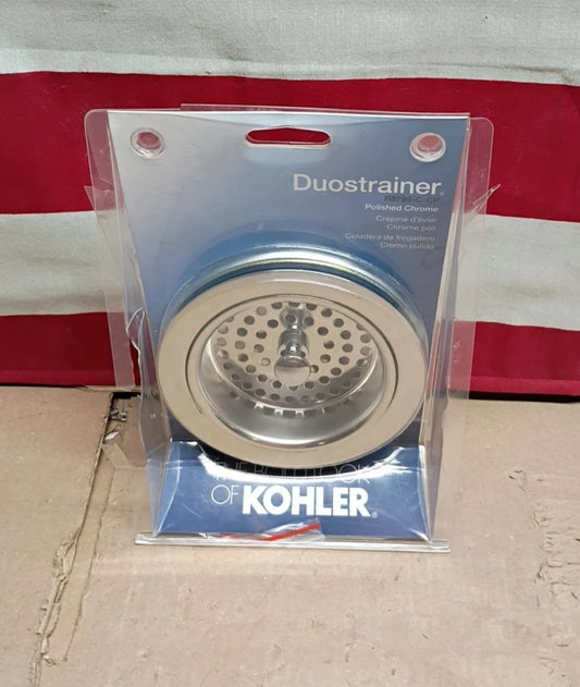 Kohler Duostrainer R8799-C-CP Sink Strainer Fits 3.5"/4" Polished Chrome.