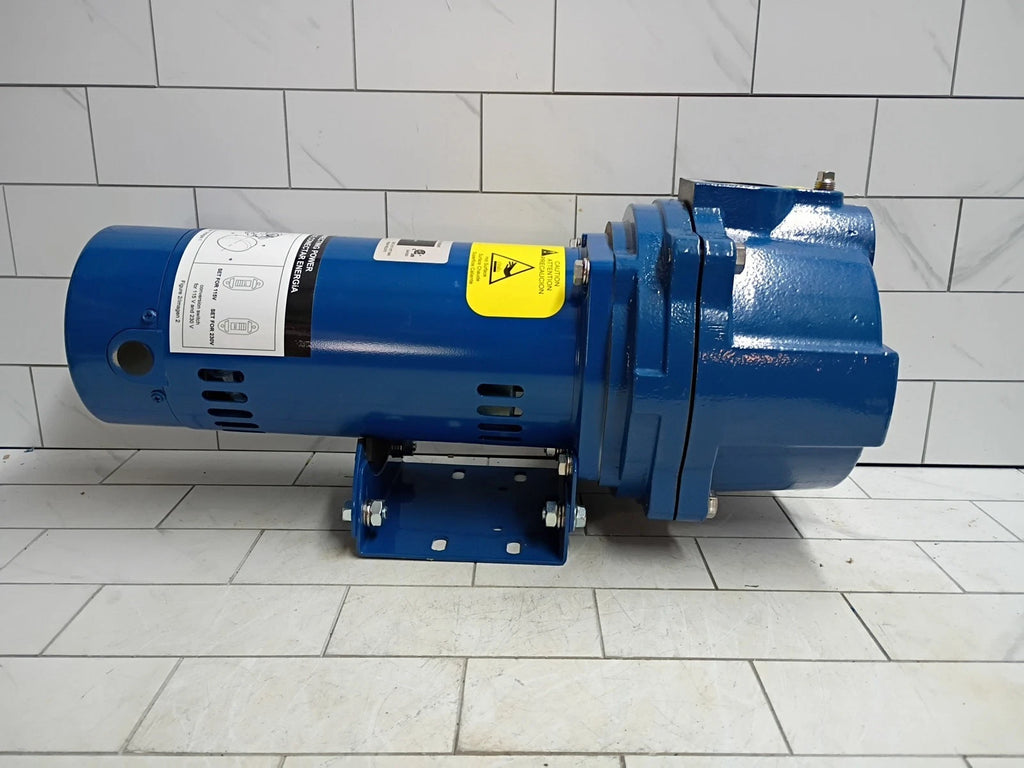Everbilt HDLS15 1-1/2 HP Dual Voltage Cast Iron Professional Irrigation Pump OB