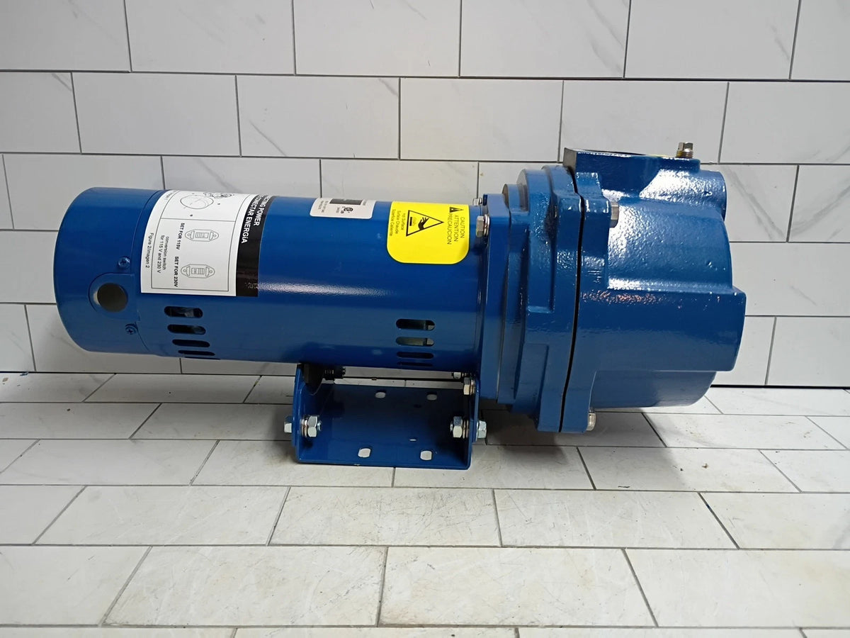Everbilt HDLS15 1-1/2 HP Dual Voltage Cast Iron Professional Irrigation Pump OB