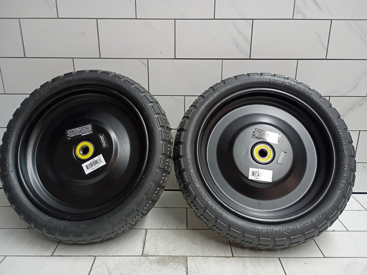 (2PK) Gorilla Carts GCT-13NF 13 Inch No Flat Replacement Tire for Utility Cart