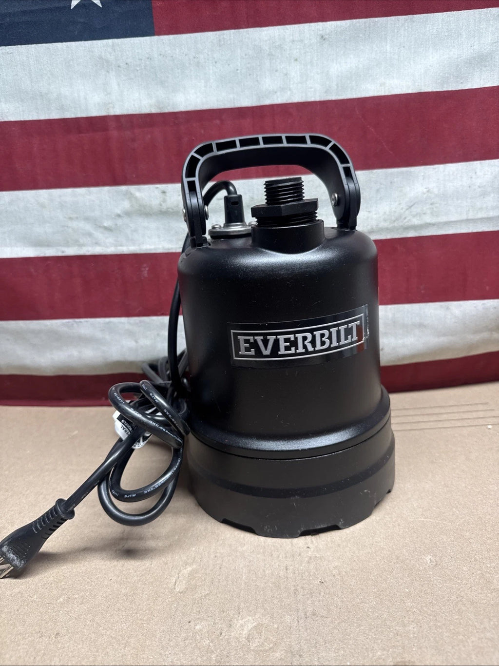 Everbilt 1/3 HP Submersible Aluminum Utility Pump Corrosion Resistant.
