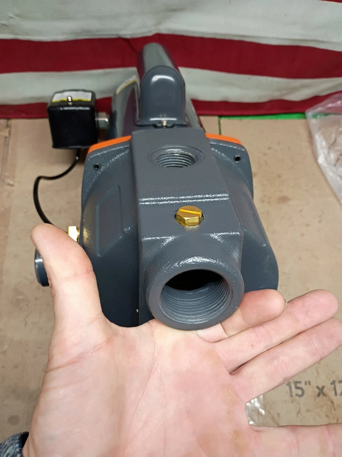 LEO UJm100-2, 1 HP Shallow Well Jet Pump, Open Box
