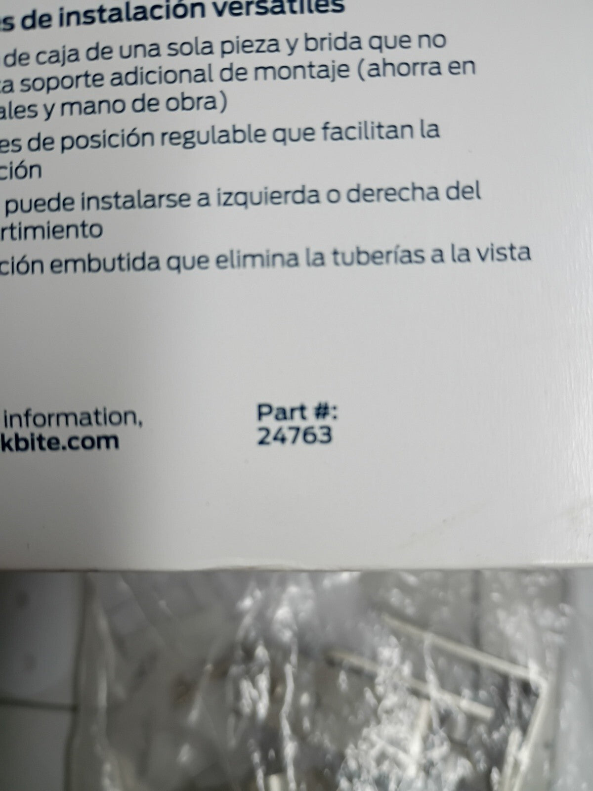 SharkBite 24763 Washing Machine Outlet Box New Open Box