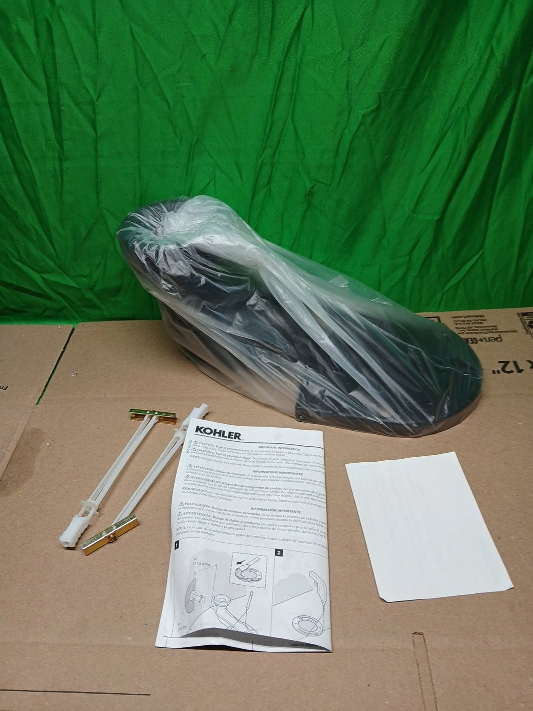 KOHLER 14 in. Rough-In Full Skirt Trap and Attachment System K-5381-NA